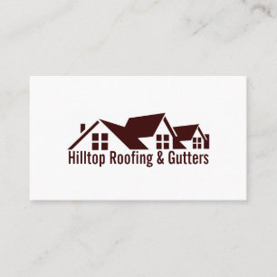 Toit, Goutters, Carte de visite de construction