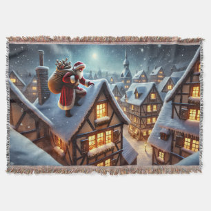 Toit Père Noël Lancer la couverture