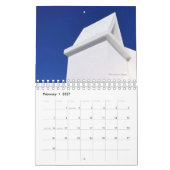 Toits Blancs - Calendrier 2026 de 12 Mois (Feb 2027)