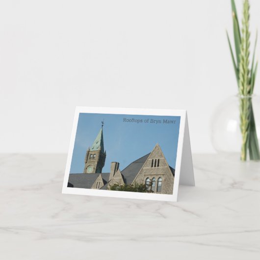 Toits de Bryn Mawr Taylor Hall (Devant)