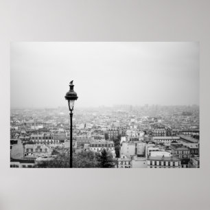 Toits de Paris - affiche