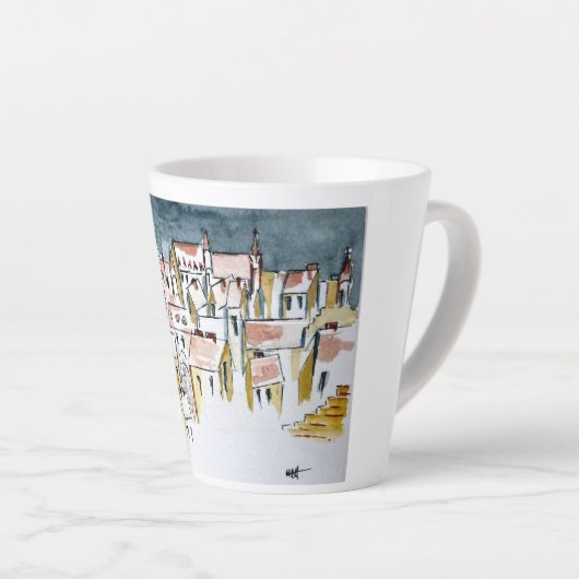 toits de Paris Mug (Angle droit)