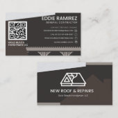 Toiture carte de visite pour GBHM (Devant / Derrière)