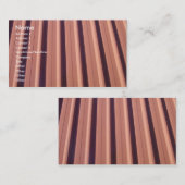 Toiture de carte de visite ........... (Devant / Derrière)