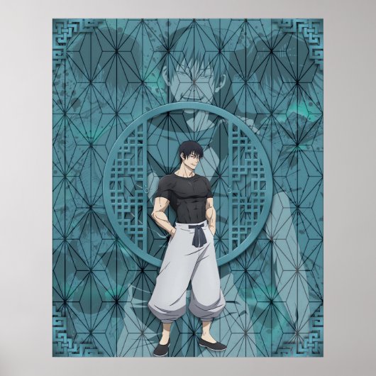 Toji Fushiguro Poster (Voorkant)