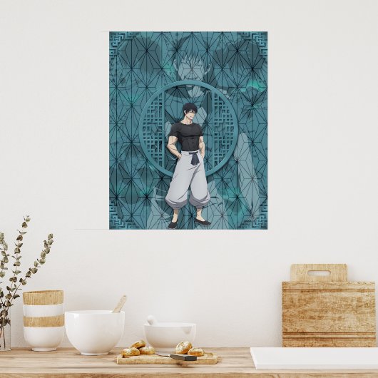 Toji Fushiguro Poster (Keuken)