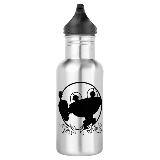 TokBOT & Bouteille d'eau JokBOT (Droite)