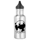 TokBOT & Bouteille d'eau JokBOT (Gauche)