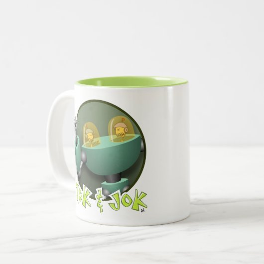 TokBOT & JokBOT Mug (Devant gauche)