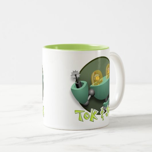 TokBOT & JokBOT Mug (Devant droit)