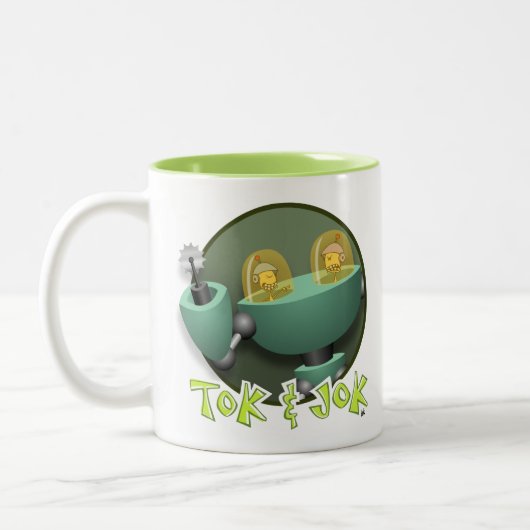 TokBOT & JokBOT Mug (Gauche)