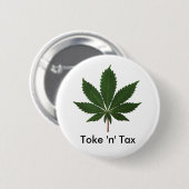 Toke "n" Tax Ronde Button 5,7 Cm (Voorkant /achterkant)