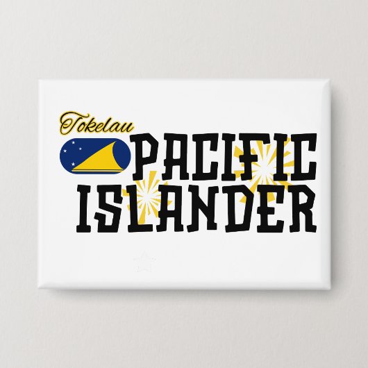 Tokelau Button Pacific Islander Polynesisch (Voorkant)