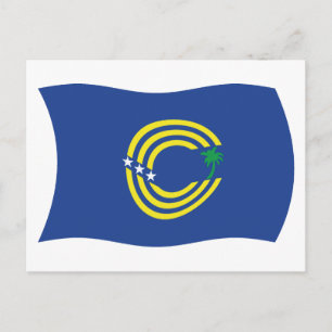Tokelau Vlag Ansichtkaart Briefkaart