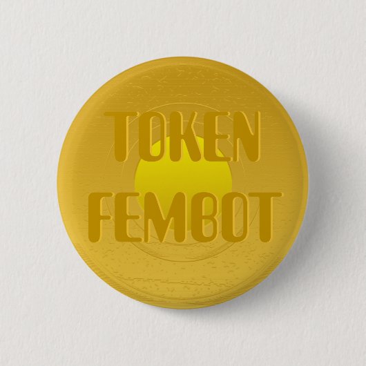 Token Fembot Button (Voorkant)