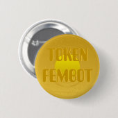 Token Fembot Button (Voorkant /achterkant)