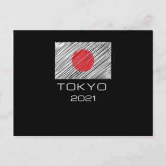 Tokio 2021 briefkaart
