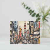 Tokio (2) briefkaart (Staand voorkant)