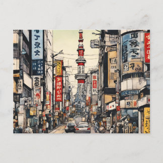 Tokio (2) feestdagenkaart