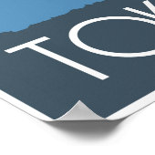 Tokio Bay gedurende de dag Poster (Hoek)