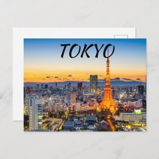 Tokio Briefkaart (Voorkant / Achterkant)