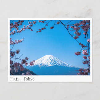 Tokio, Briefkaart Fuji-berg