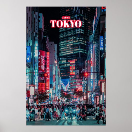 Tokio City 2 - Japan Poster (Voorkant)