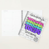 Tokio Dromen Graffiti Planner (Display)