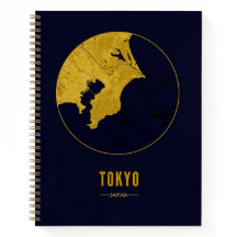 Tokio Golden Map Notitieboek