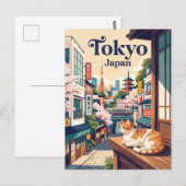 Tokio Japan Briefkaart (Voorkant / Achterkant)