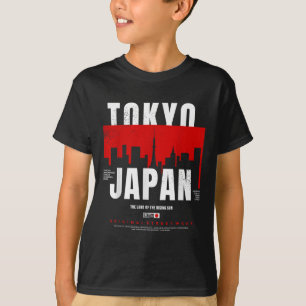 Tokio Japan Het Land Van De Rijzende Zon Origineel T-shirt