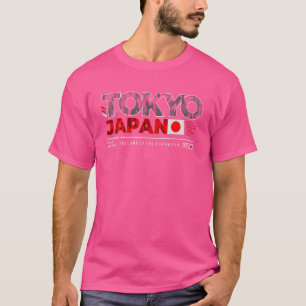 Tokio Japan Het Land Van De Rijzende Zon T-shirt
