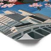 Tokio Japan Japan Japan Japan Japan Japan Poster (Hoek)