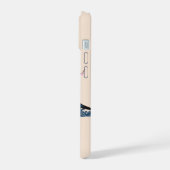 Tokio Japan Reiskunst, Retro Reiskunst iPhone 15 Hoesje (Linkerkant)