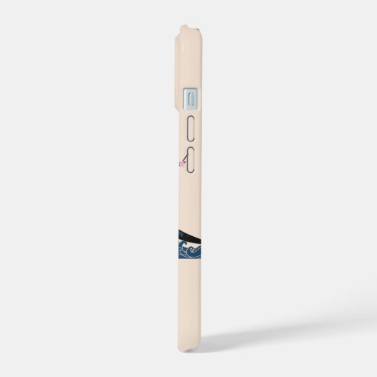 Tokio Japan Reiskunst, Retro Reiskunst iPhone 15 Hoesje (Linkerkant)