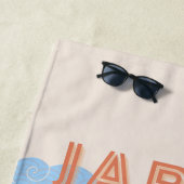 Tokio Japan Reiskunst Strandlaken (In situ)