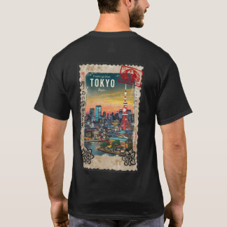 Tokio Japan Reisposter T-shirt