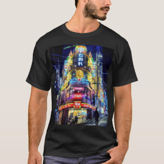 Tokio Japan Street Night Travel Photo T-Shirt