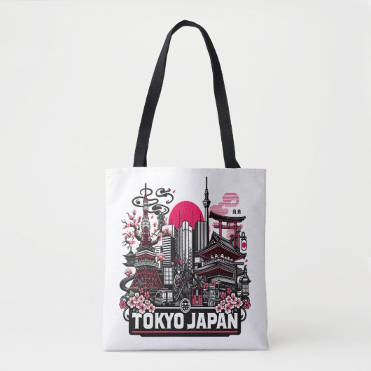 Tokio Japan Vakantie Draagtas (Voorkant)