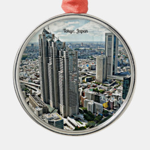 Tokio, Japanse cityscape Metalen Ornament