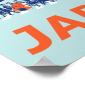 Tokio, Japanse reisposter Poster (Hoek)