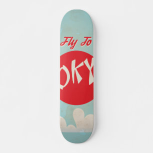  Tokio, Japanse reisposters Skateboard