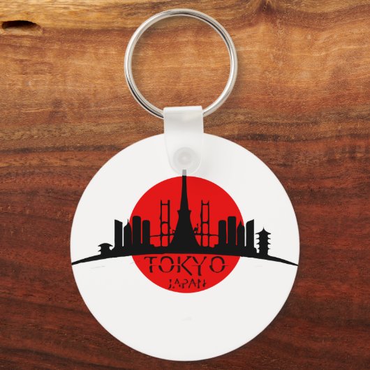 Tokio Landmark Sleutelhanger (Voorkant)