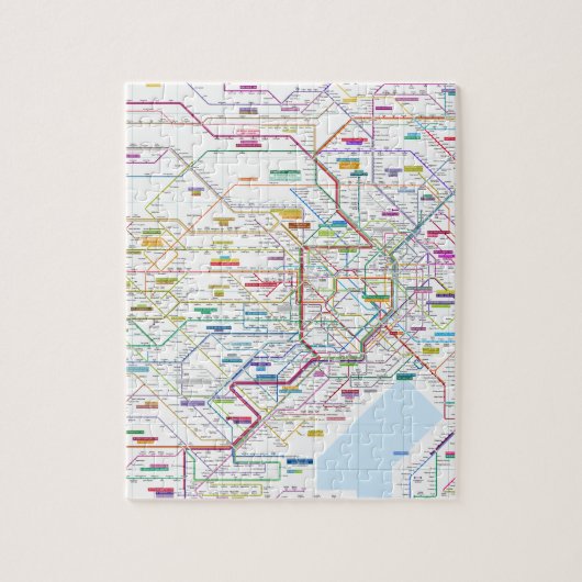 Tokio Legpuzzel (Verticaal)