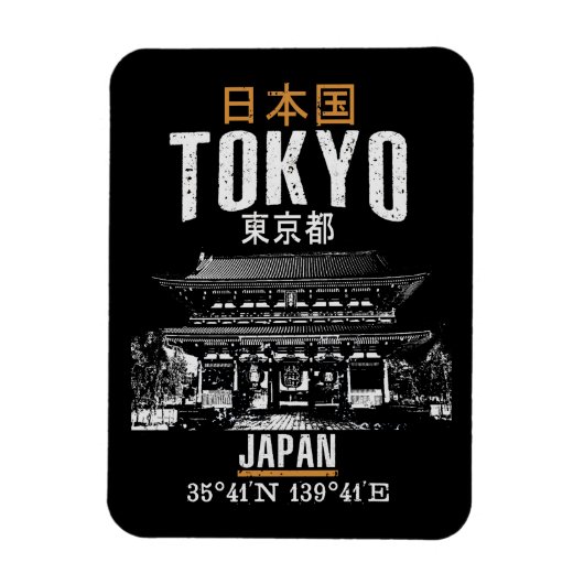 Tokio Magneet (Verticaal)