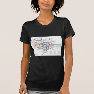 Tokio Metro Map T-shirt