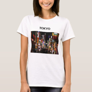 Tokio neons, nacht Japan T-shirt