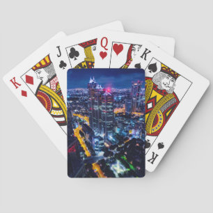 Tokio 's nachts pokerkaarten