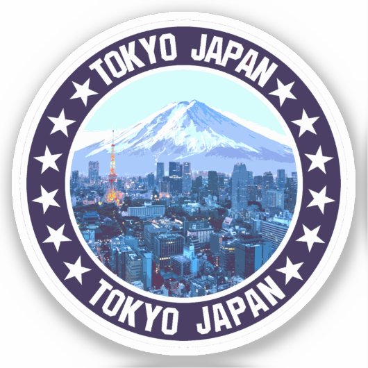 Tokio Sticker (Voorkant)