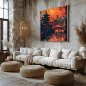 Tokio: Tradición Ancestral Modernidad Deslumbrante Perfect Poster